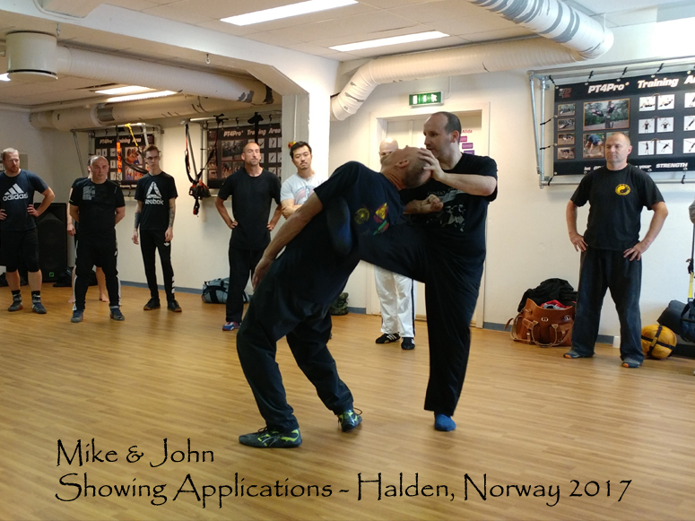 Mike and John Halden, Norway 2017